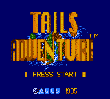 Tails Adventure LX Title Screen